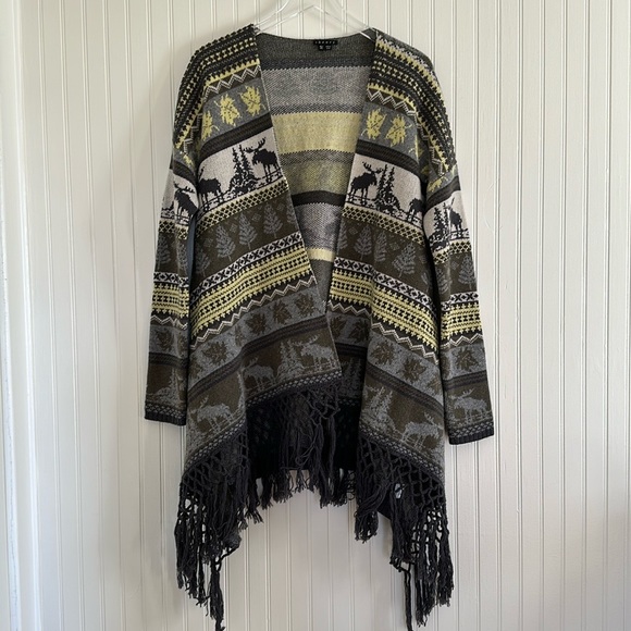 Theory Wildness Moose Cardigan - Picture 1 of 6